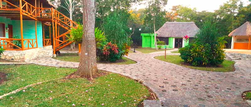 Hotel Villas Chicanná, hotel en Xpujil, Campeche