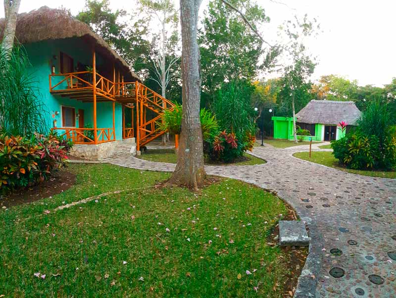 Hotel Villas Chicanná, hotel en Xpujil, Campeche