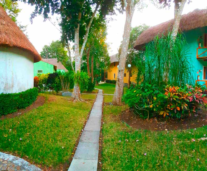 Hotel Villas Chicanná, hotel en Xpujil, Campeche